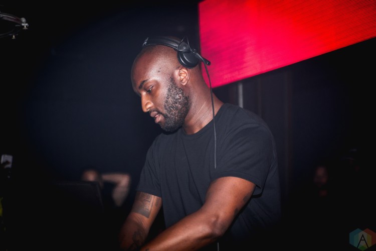 Virgil Abloh performs at Uniun Nightclub in Toronto on July 23, 2017. (Photo: Anton Mak/Aesthetic Magazine)