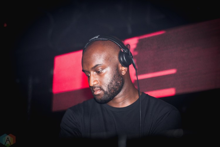Virgil Abloh performs at Uniun Nightclub in Toronto on July 23, 2017. (Photo: Anton Mak/Aesthetic Magazine)