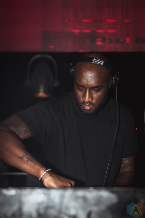 Virgil Abloh performs at Uniun Nightclub in Toronto on July 23, 2017. (Photo: Anton Mak/Aesthetic Magazine)