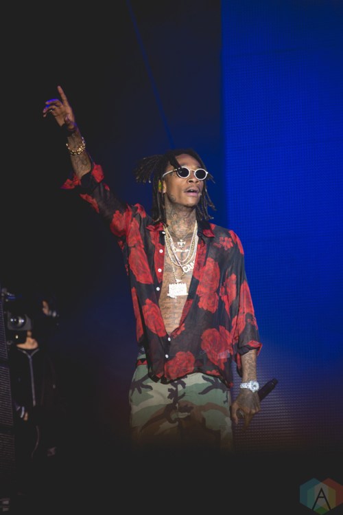 Wiz Khalifa performs at FVDED in the Park in Surrey, BC on July 7, 2017. (Photo: Isaac Wray/Aesthetic Magazine)