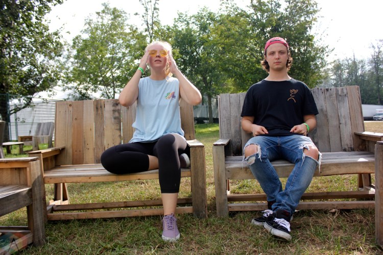 Babygirl poses for a portrait backstage at Big Feastival at Burl's Creek in Oro-Medonte, Ontario on August 20, 2017. (Photo: Curtis Sindrey/Aesthetic Magazine)