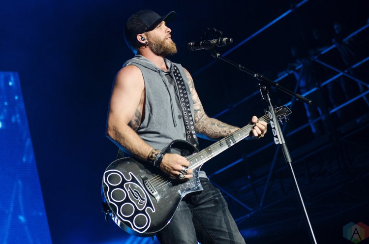 Brantley Gilbert performs at Boots And Hearts on August 12, 2017. (Photo: Morgan Harris/Aesthetic Magazine)