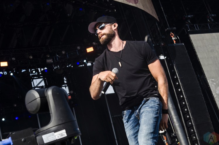 Chad Brownlee performs at Boots And Hearts on August 12, 2017. (Photo: Morgan Harris/Aesthetic Magazine)