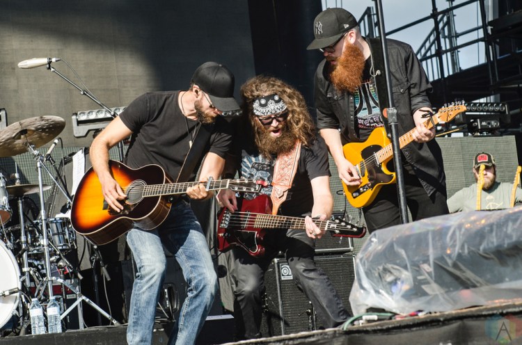 Chad Brownlee performs at Boots And Hearts on August 12, 2017. (Photo: Morgan Harris/Aesthetic Magazine)