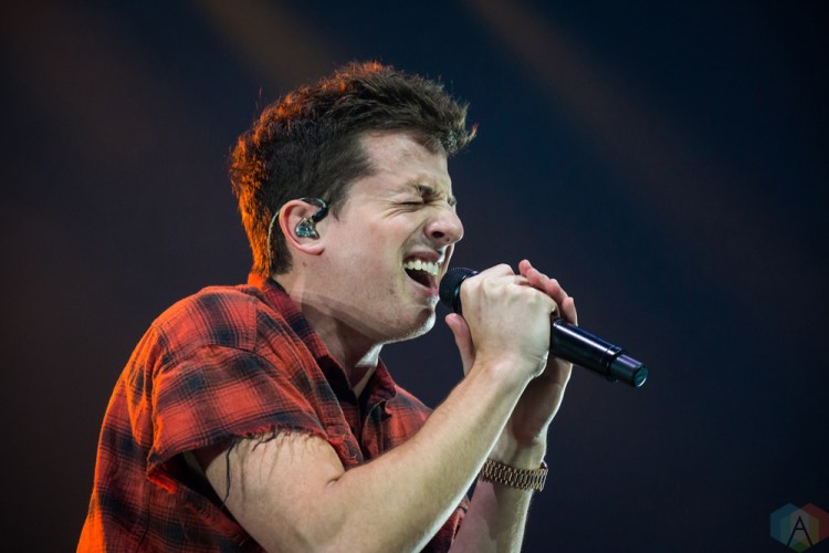 Charlie Puth performs at Air Canada Centre in Toronto on August 11, 2017. (Photo: Brendan Albert/Aesthetic Magazine)