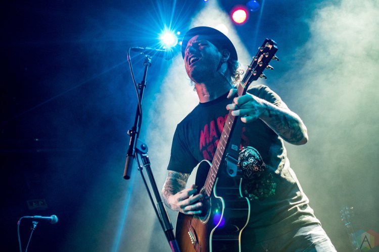 Corey Taylor performs at Irving Plaza in New York City on August 9, 2017. (Photo: Saidy Lopez/Aesthetic Magazine)