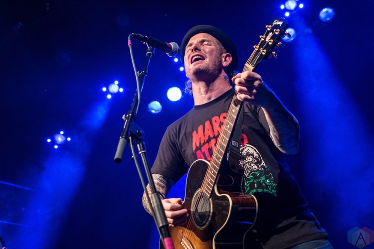 Corey Taylor performs at Irving Plaza in New York City on August 9, 2017. (Photo: Saidy Lopez/Aesthetic Magazine)