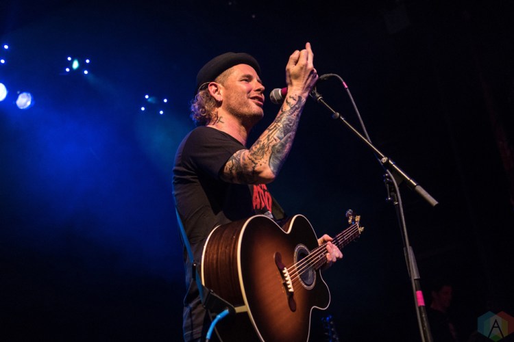 Corey Taylor performs at Irving Plaza in New York City on August 9, 2017. (Photo: Saidy Lopez/Aesthetic Magazine)
