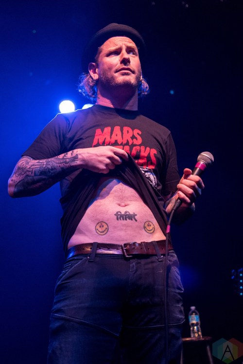 Corey Taylor performs at Irving Plaza in New York City on August 9, 2017. (Photo: Saidy Lopez/Aesthetic Magazine)