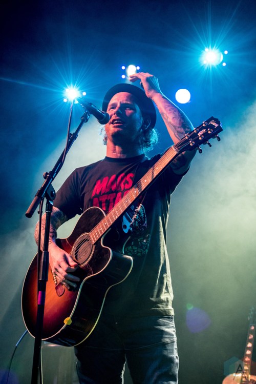 Corey Taylor performs at Irving Plaza in New York City on August 9, 2017. (Photo: Saidy Lopez/Aesthetic Magazine)