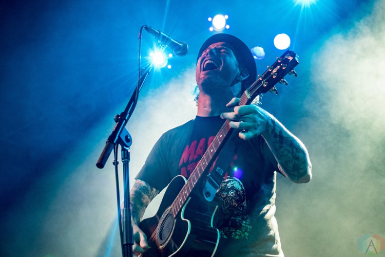 Corey Taylor performs at Irving Plaza in New York City on August 9, 2017. (Photo: Saidy Lopez/Aesthetic Magazine)