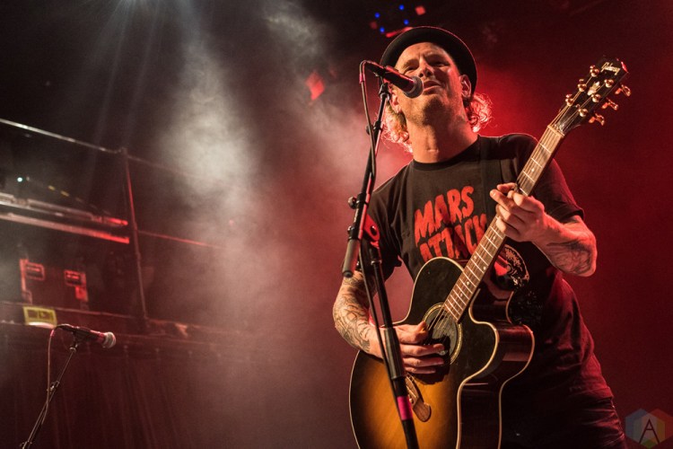 Corey Taylor performs at Irving Plaza in New York City on August 9, 2017. (Photo: Saidy Lopez/Aesthetic Magazine)