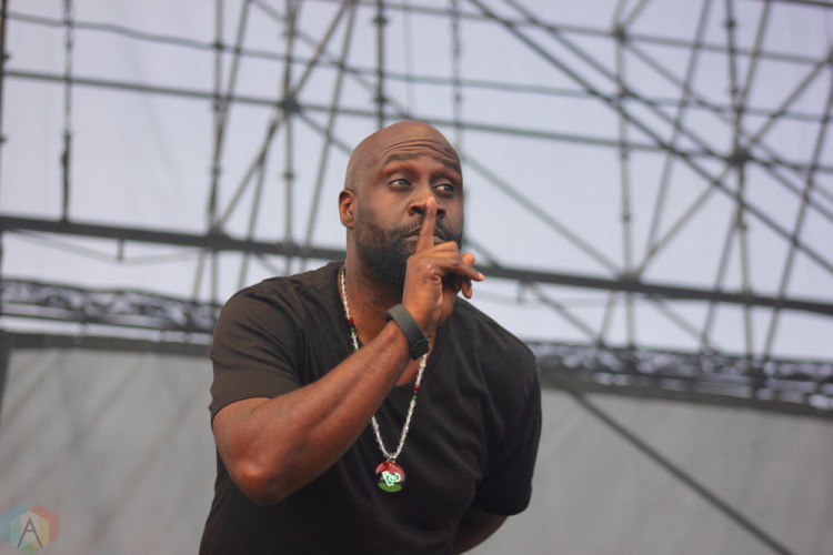 De La Soul performs at Big Feastival at Burl's Creek in Oro-Medonte, Ontario on August 20, 2017. (Photo: Curtis Sindrey/Aesthetic Magazine)