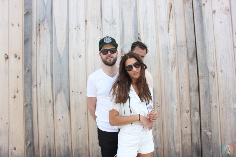 Dragonette poses for a portrait backstage at Big Feastival at Burl's Creek in Oro-Medonte, Ontario on August 20, 2017. (Photo: Curtis Sindrey/Aesthetic Magazine)