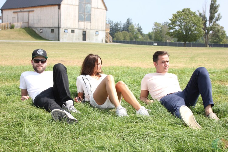 Dragonette poses for a portrait backstage at Big Feastival at Burl's Creek in Oro-Medonte, Ontario on August 20, 2017. (Photo: Curtis Sindrey/Aesthetic Magazine)