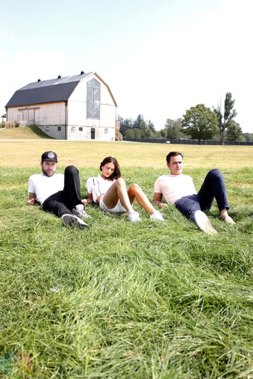 Dragonette poses for a portrait backstage at Big Feastival at Burl's Creek in Oro-Medonte, Ontario on August 20, 2017. (Photo: Curtis Sindrey/Aesthetic Magazine)