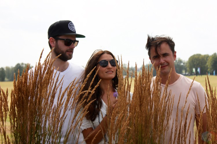 Dragonette poses for a portrait backstage at Big Feastival at Burl's Creek in Oro-Medonte, Ontario on August 20, 2017. (Photo: Curtis Sindrey/Aesthetic Magazine)