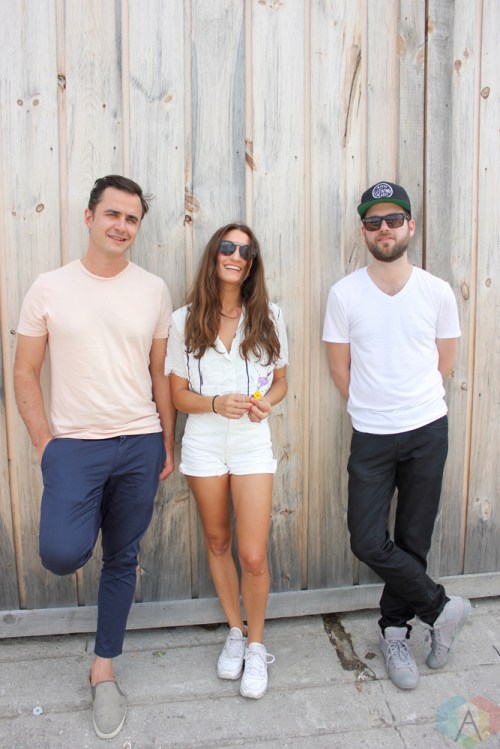 Dragonette poses for a portrait backstage at Big Feastival at Burl's Creek in Oro-Medonte, Ontario on August 20, 2017. (Photo: Curtis Sindrey/Aesthetic Magazine)