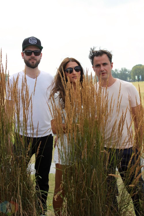 Dragonette poses for a portrait backstage at Big Feastival at Burl's Creek in Oro-Medonte, Ontario on August 20, 2017. (Photo: Curtis Sindrey/Aesthetic Magazine)