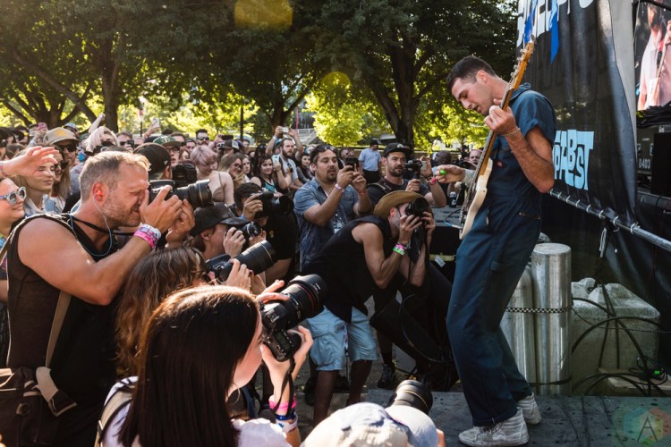 FIDLAR performs at Project Pabst in Portland, Oregon on August 26, 2017. (Photo: Kevin Tosh/Aesthetic Magazine)