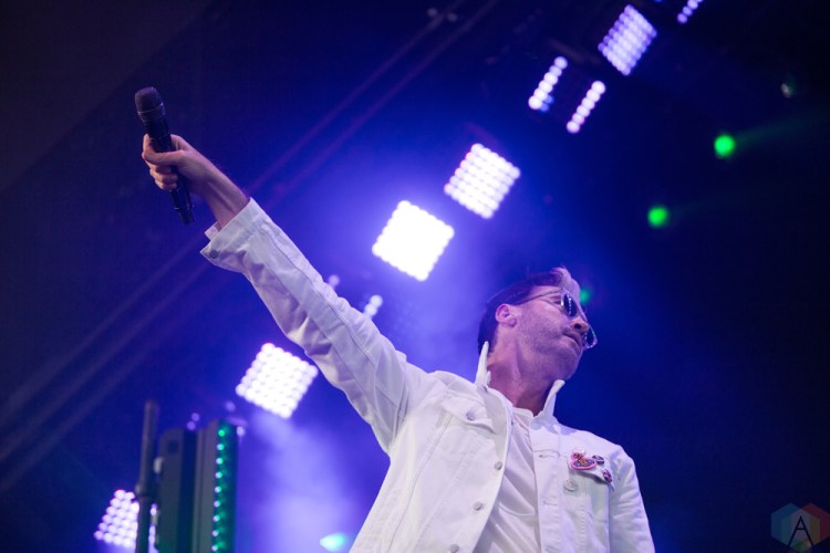 Fitz And The Tantrums perform at Budweiser Stage in Toronto on August 12, 2017. (Photo: Brandon Newfield/Aesthetic Magazine)