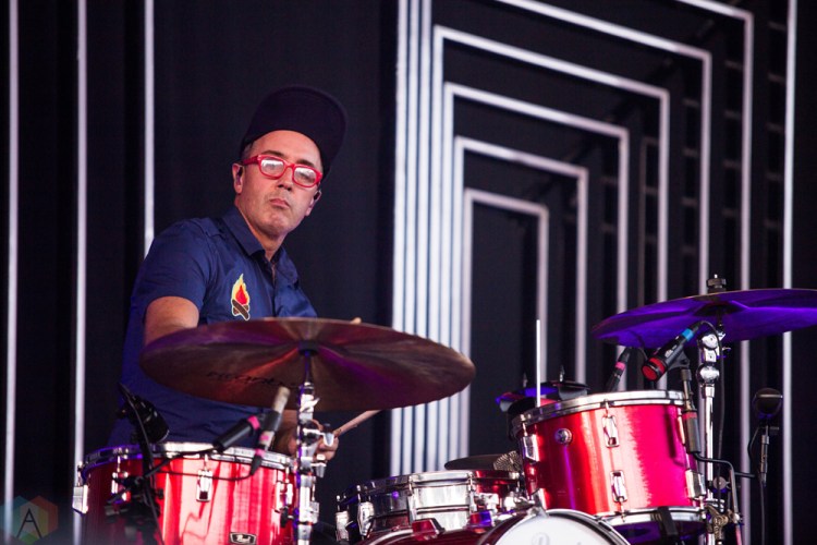 Fitz And The Tantrums perform at Budweiser Stage in Toronto on August 12, 2017. (Photo: Brandon Newfield/Aesthetic Magazine)