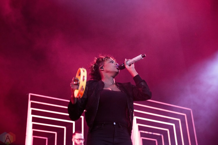 Fitz And The Tantrums perform at Budweiser Stage in Toronto on August 12, 2017. (Photo: Brandon Newfield/Aesthetic Magazine)