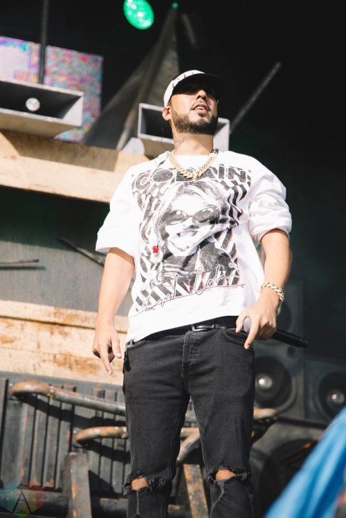 French Montana performs at Veld Music Festival in Toronto on August 6, 2017. (Photo: Stephan Ordonez/Aesthetic Magazine)
