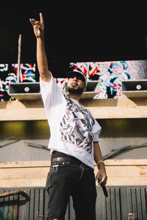 French Montana performs at Veld Music Festival in Toronto on August 6, 2017. (Photo: Stephan Ordonez/Aesthetic Magazine)