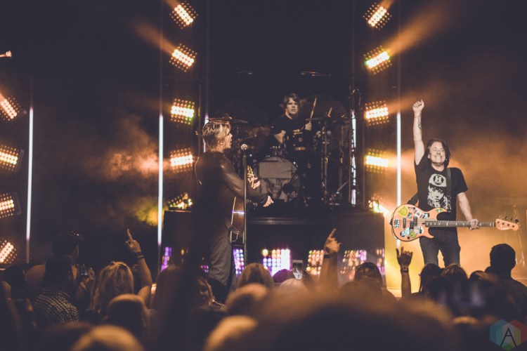 Goo Goo Dolls perform at Saratoga Performing Arts Center in Saratoga Springs, New York on August 20, 2017. (Photo: Danny DeRusso/Aesthetic Magazine)