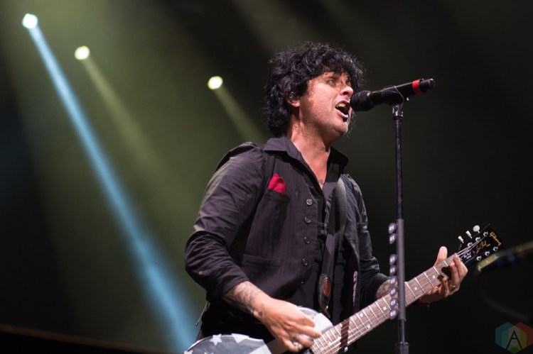 Green Day performs at Budweiser Stage in Toronto on August 18, 2017. (Photo: Lisa Mark/Aesthetic Magazine)