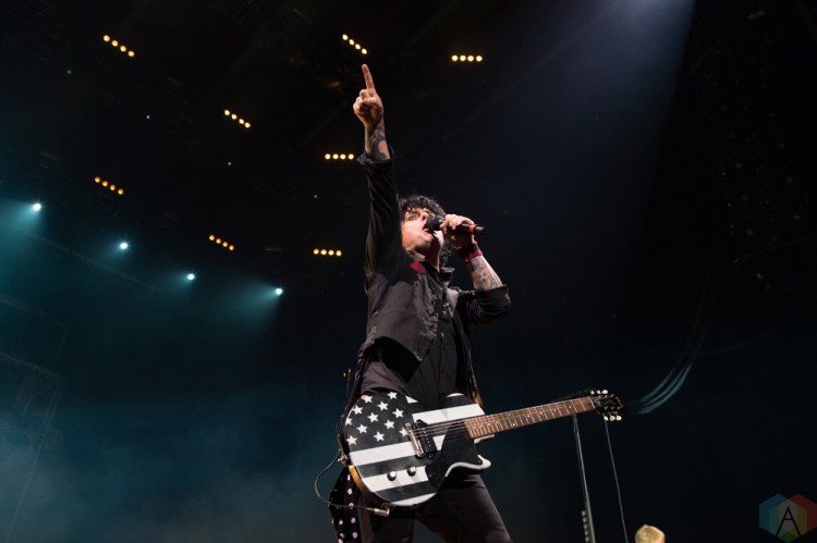 Green Day performs at Budweiser Stage in Toronto on August 18, 2017. (Photo: Lisa Mark/Aesthetic Magazine)