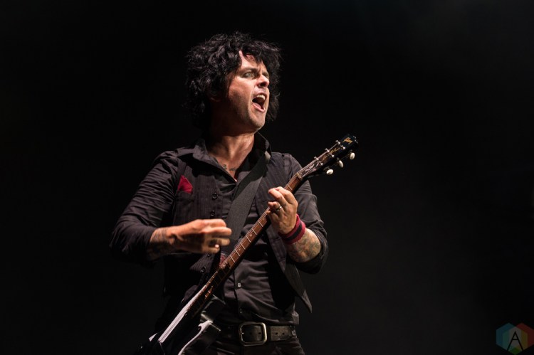 Green Day performs at Budweiser Stage in Toronto on August 18, 2017. (Photo: Lisa Mark/Aesthetic Magazine)