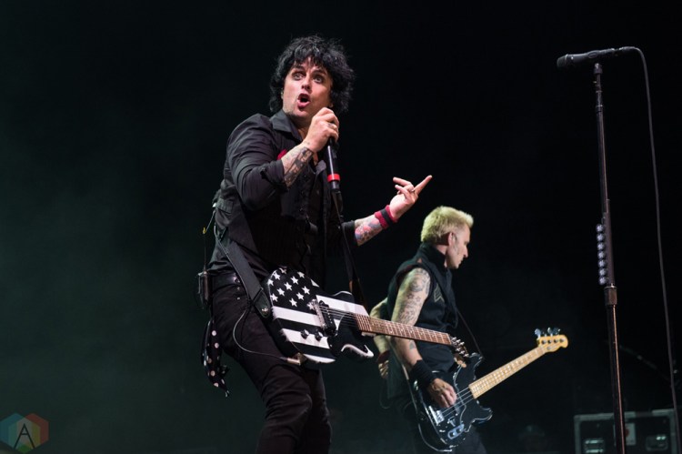 Green Day performs at Budweiser Stage in Toronto on August 18, 2017. (Photo: Lisa Mark/Aesthetic Magazine)