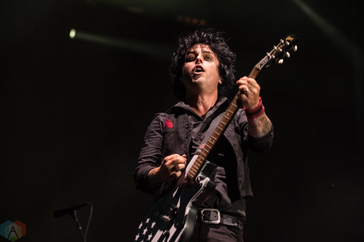 Green Day performs at Budweiser Stage in Toronto on August 18, 2017. (Photo: Lisa Mark/Aesthetic Magazine)
