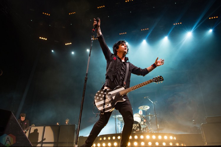 Green Day performs at Budweiser Stage in Toronto on August 18, 2017. (Photo: Lisa Mark/Aesthetic Magazine)