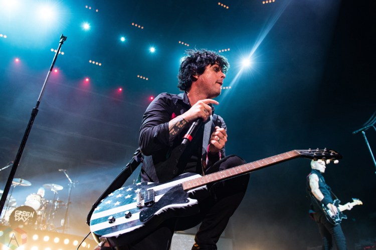 Green Day performs at Budweiser Stage in Toronto on August 18, 2017. (Photo: Lisa Mark/Aesthetic Magazine)