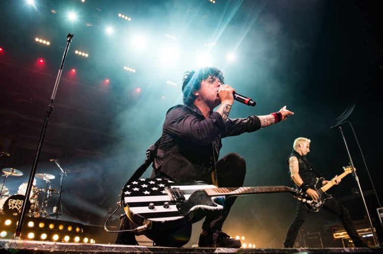 Green Day performs at Budweiser Stage in Toronto on August 18, 2017. (Photo: Lisa Mark/Aesthetic Magazine)