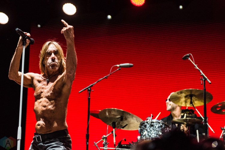 Iggy Pop performs at Project Pabst in Portland, Oregon on August 26, 2017. (Photo: Kevin Tosh/Aesthetic Magazine)