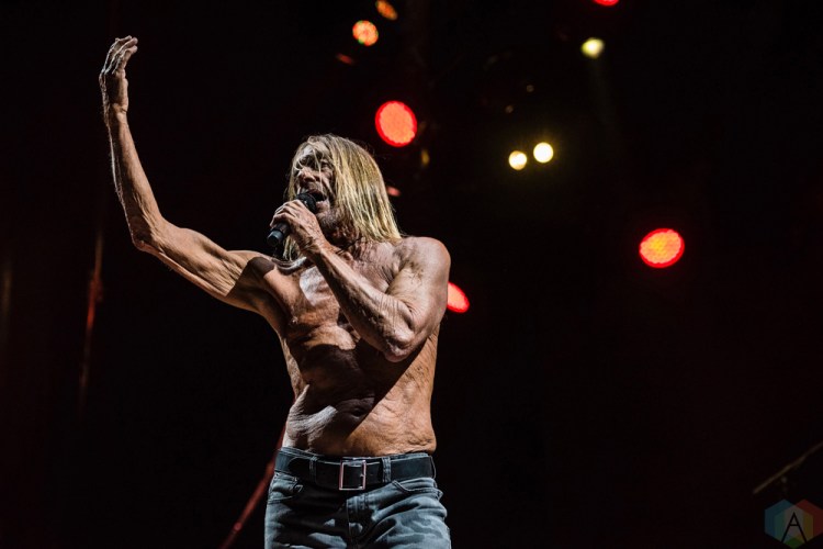 Iggy Pop performs at Project Pabst in Portland, Oregon on August 26, 2017. (Photo: Kevin Tosh/Aesthetic Magazine)