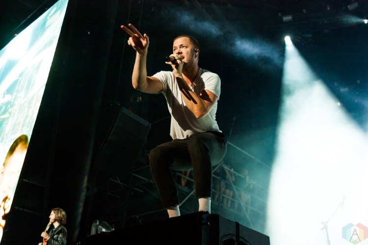 Imagine Dragons performs at Wayhome Festival on July 29, 2017. (Photo: Alyssa Balistreri/Aesthetic Magazine)