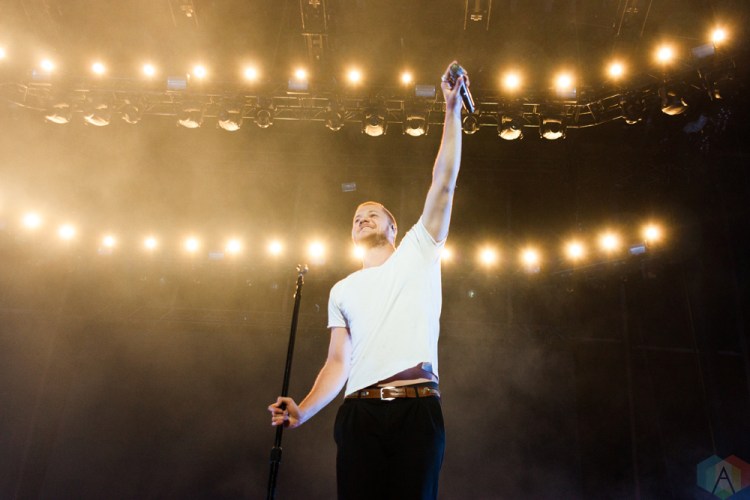 Imagine Dragons performs at Wayhome Festival on July 29, 2017. (Photo: Alyssa Balistreri/Aesthetic Magazine)
