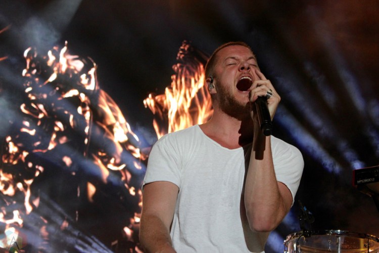 Imagine Dragons performs at Wayhome Festival on July 29, 2017. (Photo: Curtis Sindrey/Aesthetic Magazine)