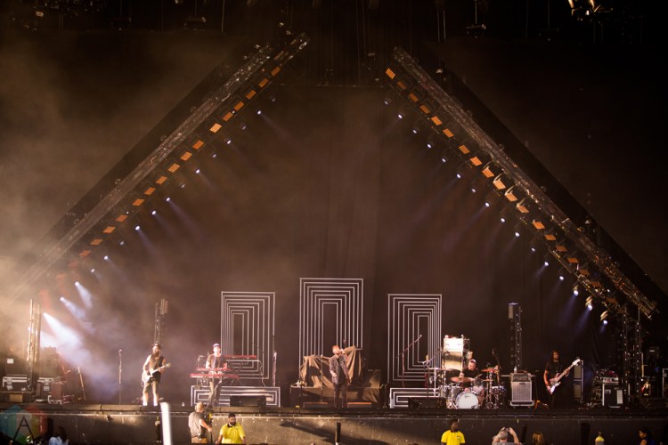 James Arthur performs at Budweiser Stage in Toronto on August 12, 2017. (Photo: Brandon Newfield/Aesthetic Magazine)