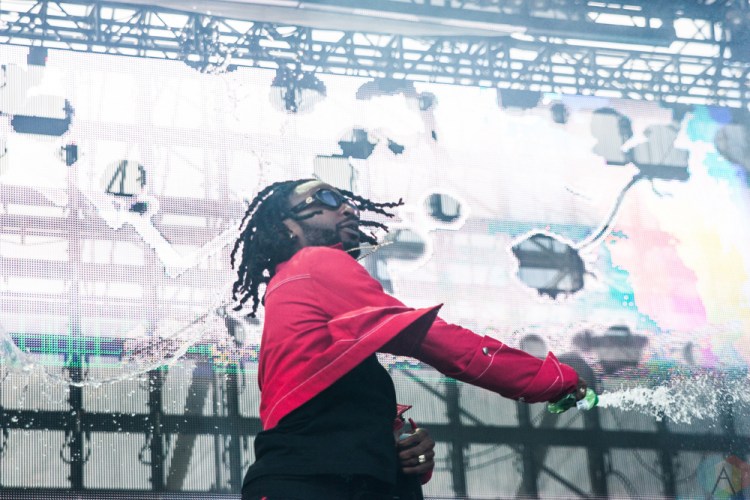 Jazz Cartier performs at Wayhome Festival on July 29, 2017. (Photo: Alyssa Balistreri/Aesthetic Magazine)