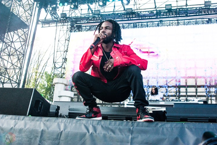 Jazz Cartier performs at Wayhome Festival on July 29, 2017. (Photo: Alyssa Balistreri/Aesthetic Magazine)