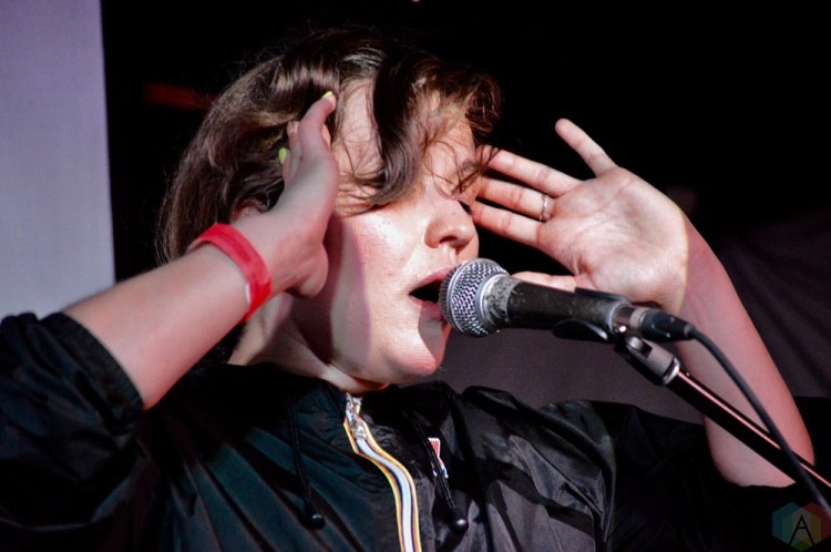 Jessy Lanza performs at Camp Wavelength in Toronto on August 18-20, 2017. (Photo: Justin Roth/Aesthetic Magazine)