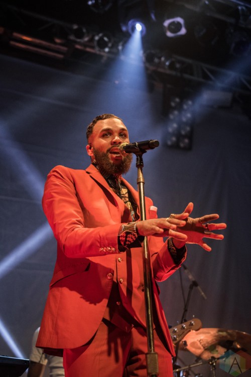 Jidenna performs at Venue Nightclub in Vancouver on August 27, 2017. (Photo: Quinn Middleton/Aesthetic Magazine)