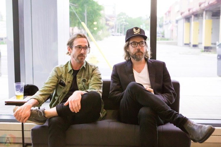 Kevin Drew, and Ben Kowalewicz attend the A&R Angels roundtable at Crow's Theatre in Toronto on August 30, 2017. (Photo: Katrina Lat/Aesthetic Magazine)