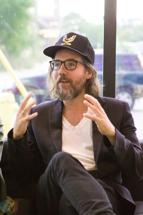 Kevin Drew, and Ben Kowalewicz attend the A&R Angels roundtable at Crow's Theatre in Toronto on August 30, 2017. (Photo: Katrina Lat/Aesthetic Magazine)